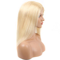 13x4 Lace Front Wigs Straight European Hair 613 Blonde - Bangsontarget