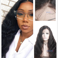 Indian Virgin Hair 13X6 Lace Front Human Hair Wigs Body Wave - Bangsontarget