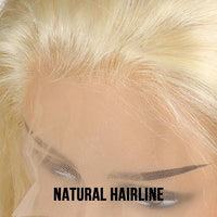 Kinky Curly Wig 613 Honey Blonde 13*4 lace front Wigs - Bangsontarget