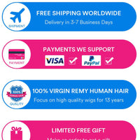 Peruvian Virgin Hair 13x6 Lace Front Human Hair Wigs Straight - Bangsontarget