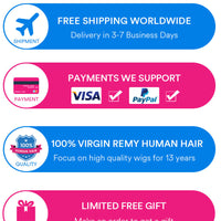 Indian Virgin Hair 13X6 Lace Front Human Hair Wigs Body Wave - Bangsontarget