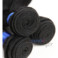 4 Bundles With Closure Brazilian Virgin Hair-Water Wave - Bangsontarget