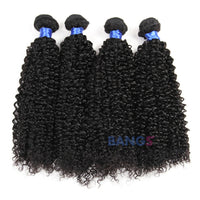 4 Bundles With Frontal-Kinky Curly - Bangsontarget