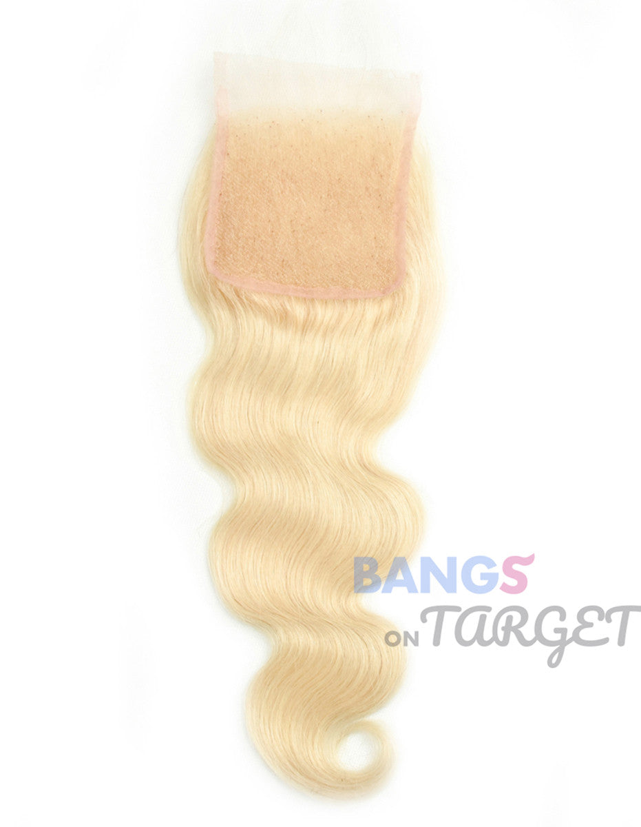 #613 Hair 3 Bundles With Closure-Body Wave - Bangsontarget