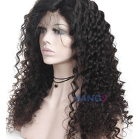 Transparent 13x6 Lace Frontal Wigs Deep Wave - Bangsontarget