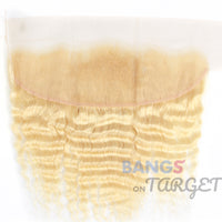613 Honey Color 3 Bundles With Frontal Brazilian-Deep Wave - Bangsontarget
