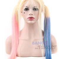 Cosplay Lace Front Wigs Human Hair - Bangsontarget