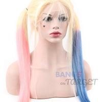 Cosplay Lace Front Wigs Human Hair - Bangsontarget