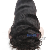 Indian Virgin Hair 13X6 Lace Front Human Hair Wigs Body Wave - Bangsontarget