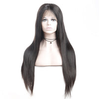 Brazilian Straight 13x4 Lace Front Wigs Pre Plucked Hairline with Baby Hair 100% Human Hair