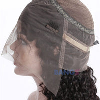 Peruvian Virgin Hair 13x6 Lace Frontal Wigs-Kinky Curly - Bangsontarget