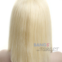 Brazilian Virgin Hair 613 Blonde Short BOB 13x6 Lace Front Wigs - Bangsontarget