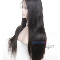 Silky Straight 13x6 Lace Frontal Wigs - Bangsontarget