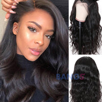 Brazilian Virgin Hair 13x6 Lace Frontal Wigs Body Wave - Bangsontarget