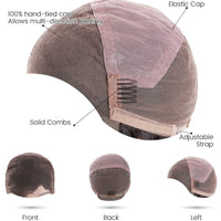 Full Lace Wigs Human Hair Straight 12-26 Inch - Bangsontarget