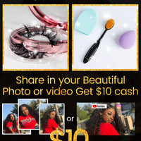 #613 Hair 3 Bundles With Closure-Body Wave - Bangsontarget