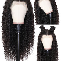 Transparent 13x6 Lace Frontal Wigs Deep Wave - Bangsontarget