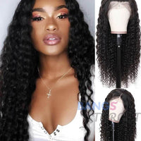 Transparent 13x6 Lace Frontal Wigs Deep Wave - Bangsontarget