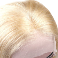 Brazilian Human Hair 13x6 Lace Front Wigs 613 Blonde - Bangsontarget