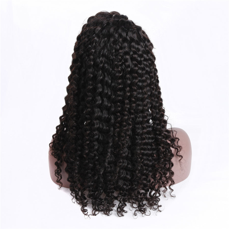 13x4 Lace Front Human Hair Wigs Deep Wave