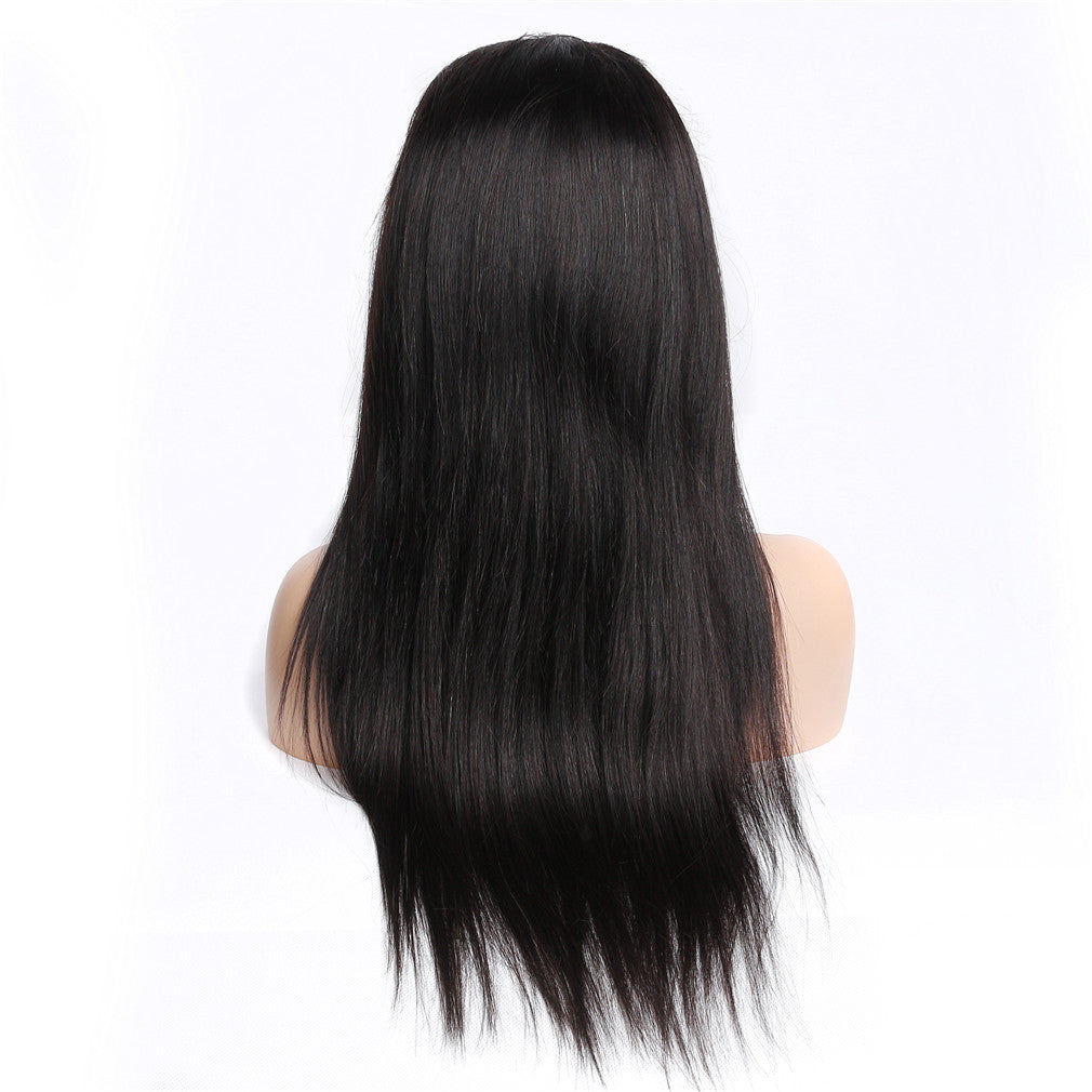 13×4 Lace Front Wigs Straight Nature Black Wigs