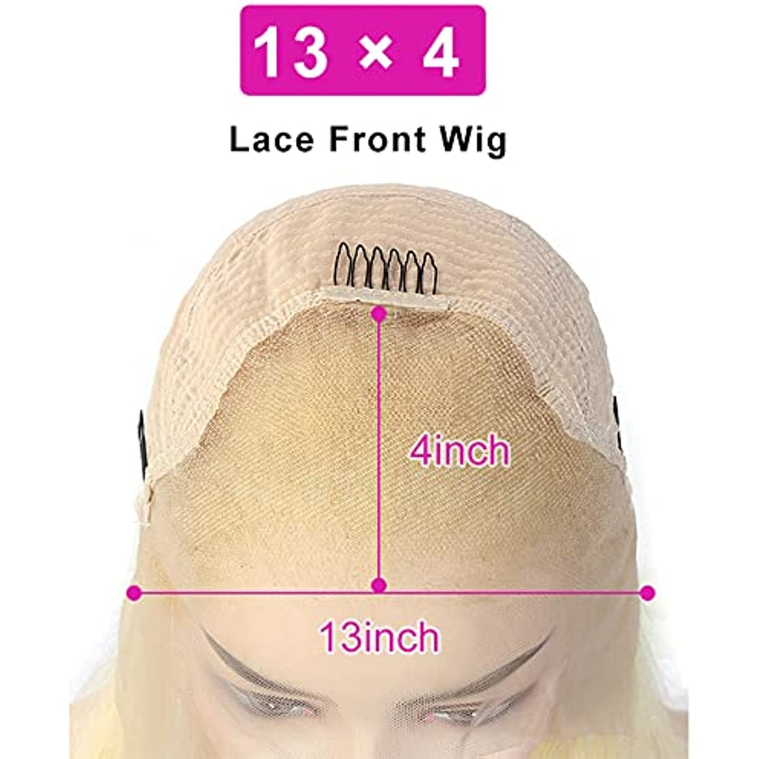 613 Blonde 13x4 Lace Frontal Wigs Deep Wave Human Hair Wigs