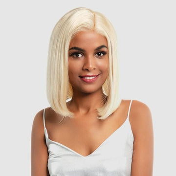 Brazilian Virgin Hair 613 Blonde Short BOB 13x6 Lace Front Wigs - Bangsontarget