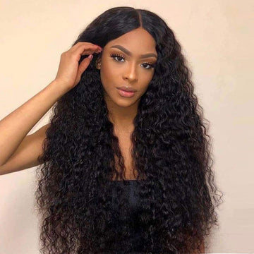 Water Wave Lace Front Wig Human Hair 13*4 - Bangsontarget