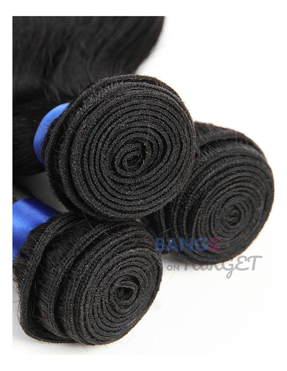 4 Bundles With Frontal-Kinky Curly - Bangsontarget