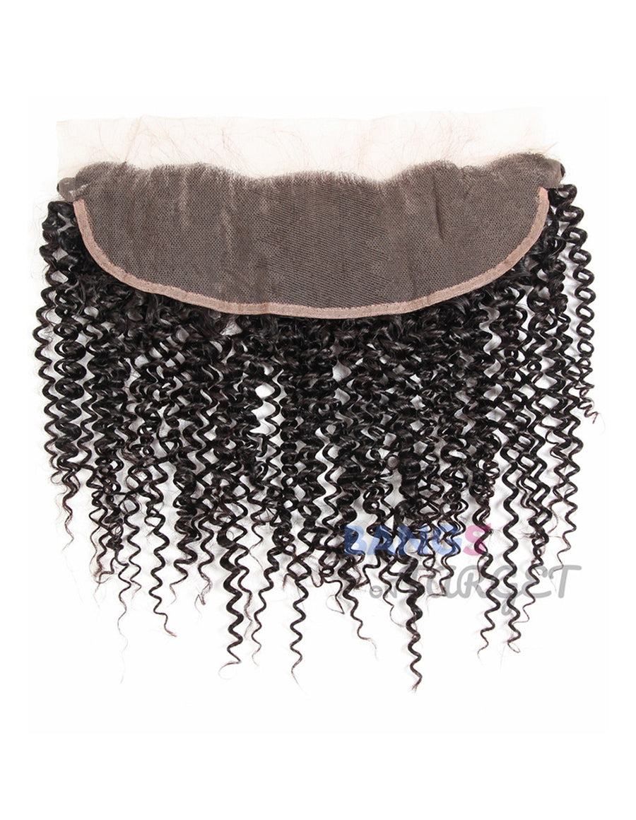 4 Bundles With Frontal-Kinky Curly - Bangsontarget