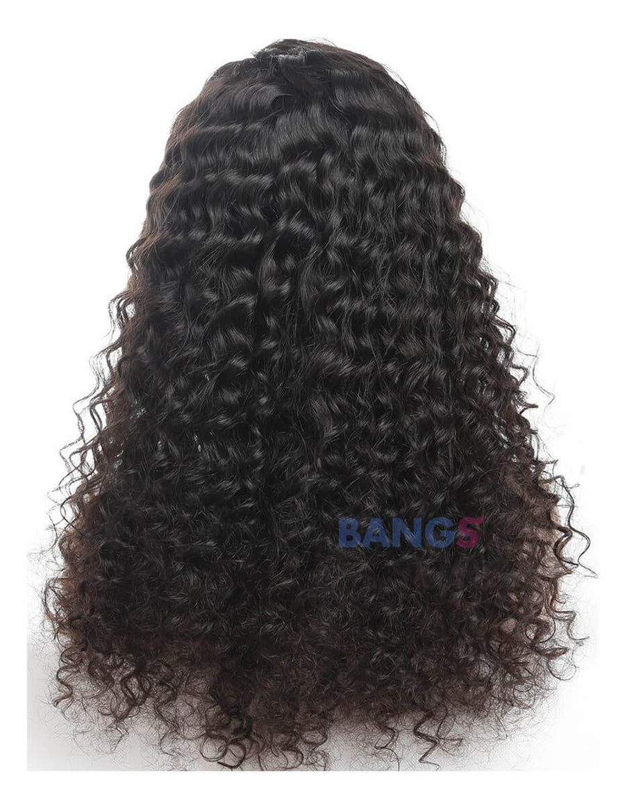 Transparent 13x6 Lace Frontal Wigs Deep Wave - Bangsontarget