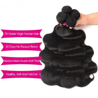 Hair Icenu Series Hair 4Pcs/pack Peruvian Body Wave Virgin Human Hair - Bangsontarget