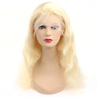 613 Blonde Body Wave Human Hair 13x4 Lace Front Wigs 150% Density - Bangsontarget
