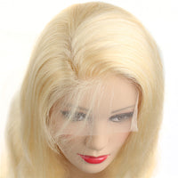 613 Blonde Body Wave Human Hair 13x4 Lace Front Wigs 150% Density - Bangsontarget