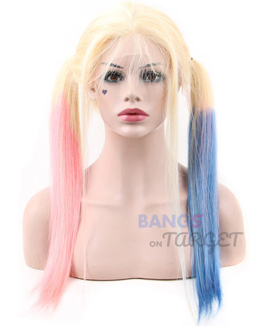 Cosplay Lace Front Wigs Human Hair - Bangsontarget