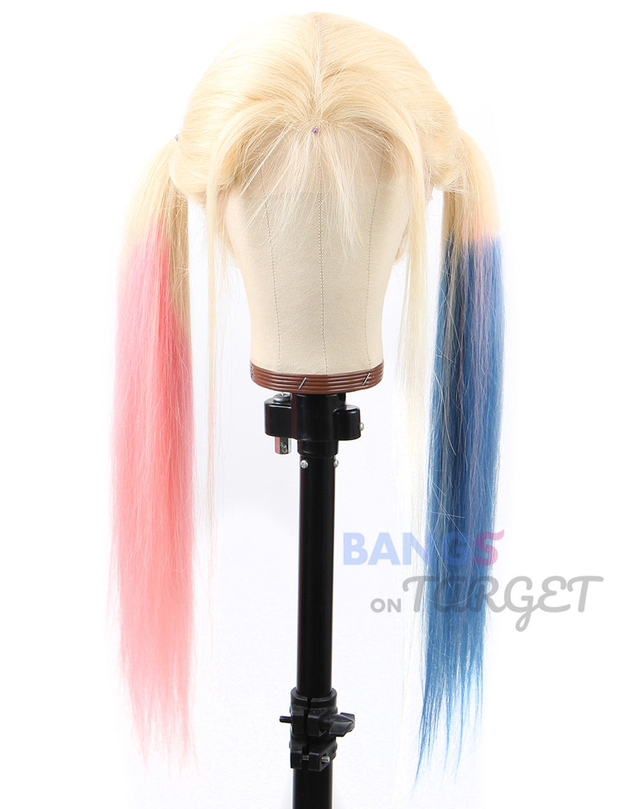 Cosplay Lace Front Wigs Human Hair - Bangsontarget