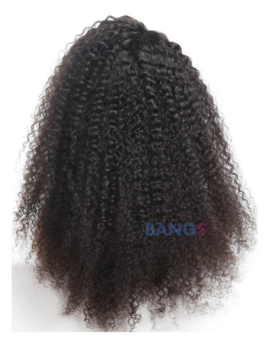 Brazilian Virgin Hair 13x6 Lace Frontal Wigs-Kinky Curly - Bangsontarget