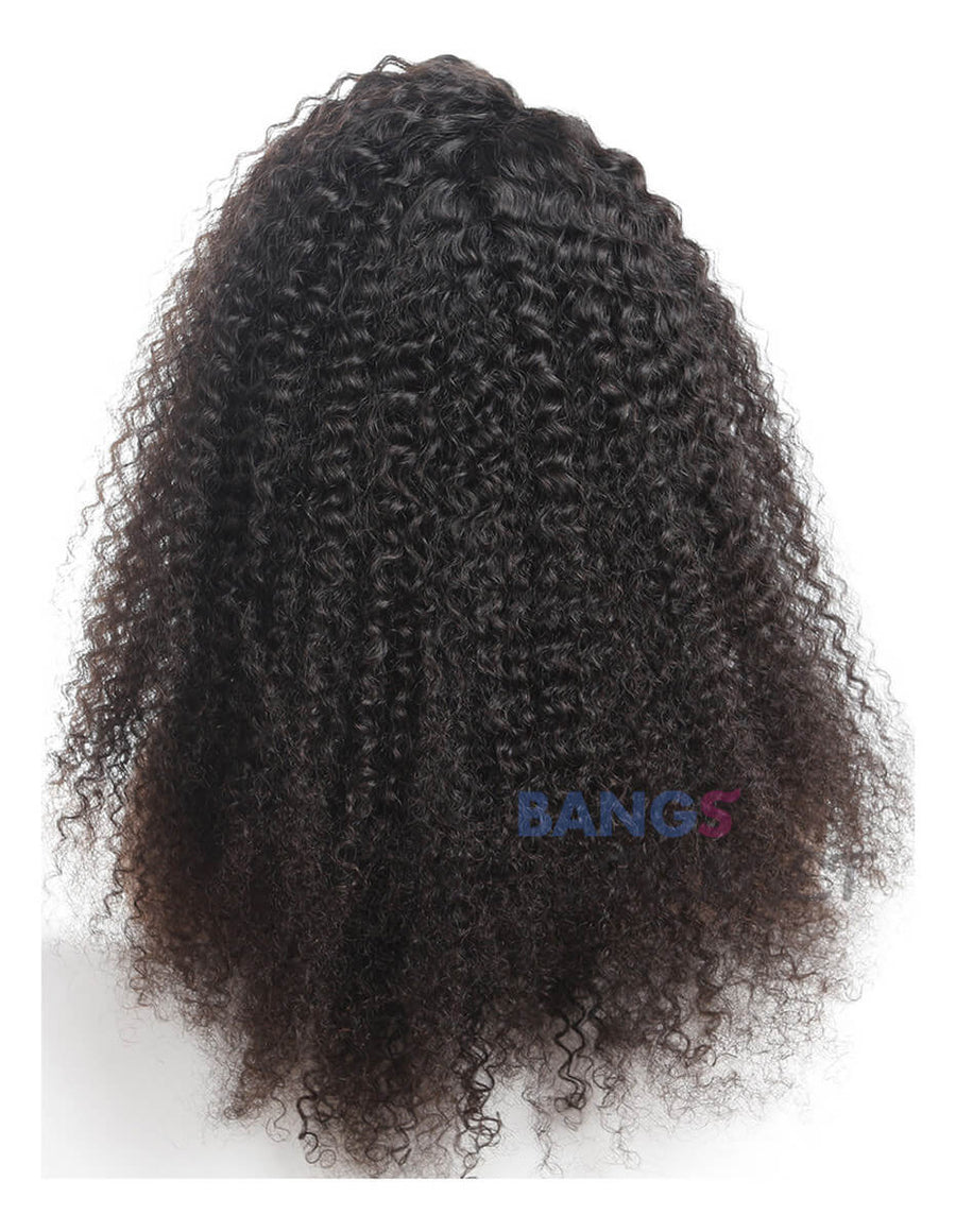 Brazilian Virgin Hair 13x6 Lace Frontal Wigs-Kinky Curly - Bangsontarget