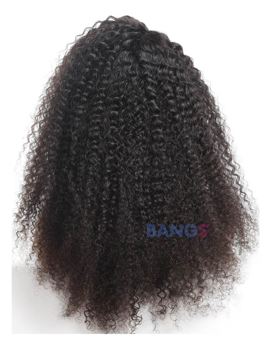 Peruvian Virgin Hair 13x6 Lace Frontal Wigs-Kinky Curly - Bangsontarget
