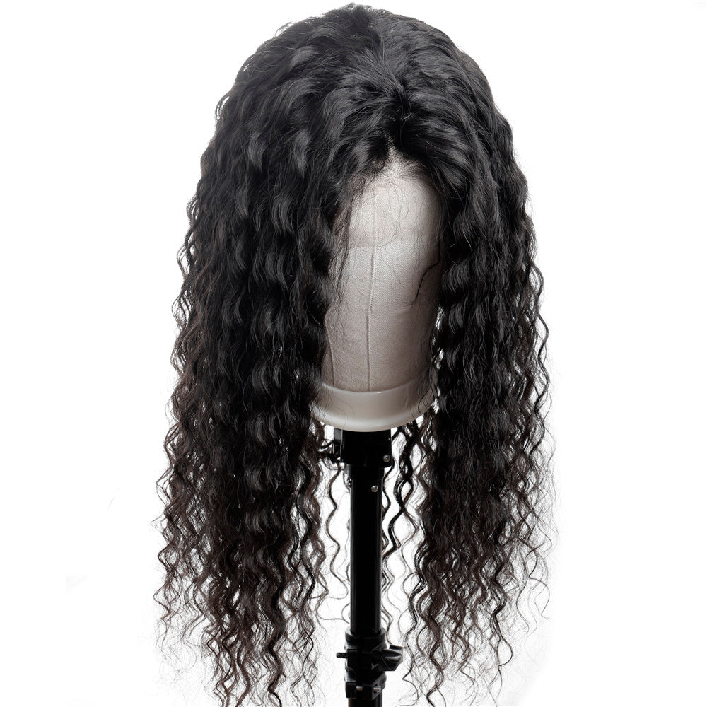 13x6 Human Hair Water Wave Wig 150%