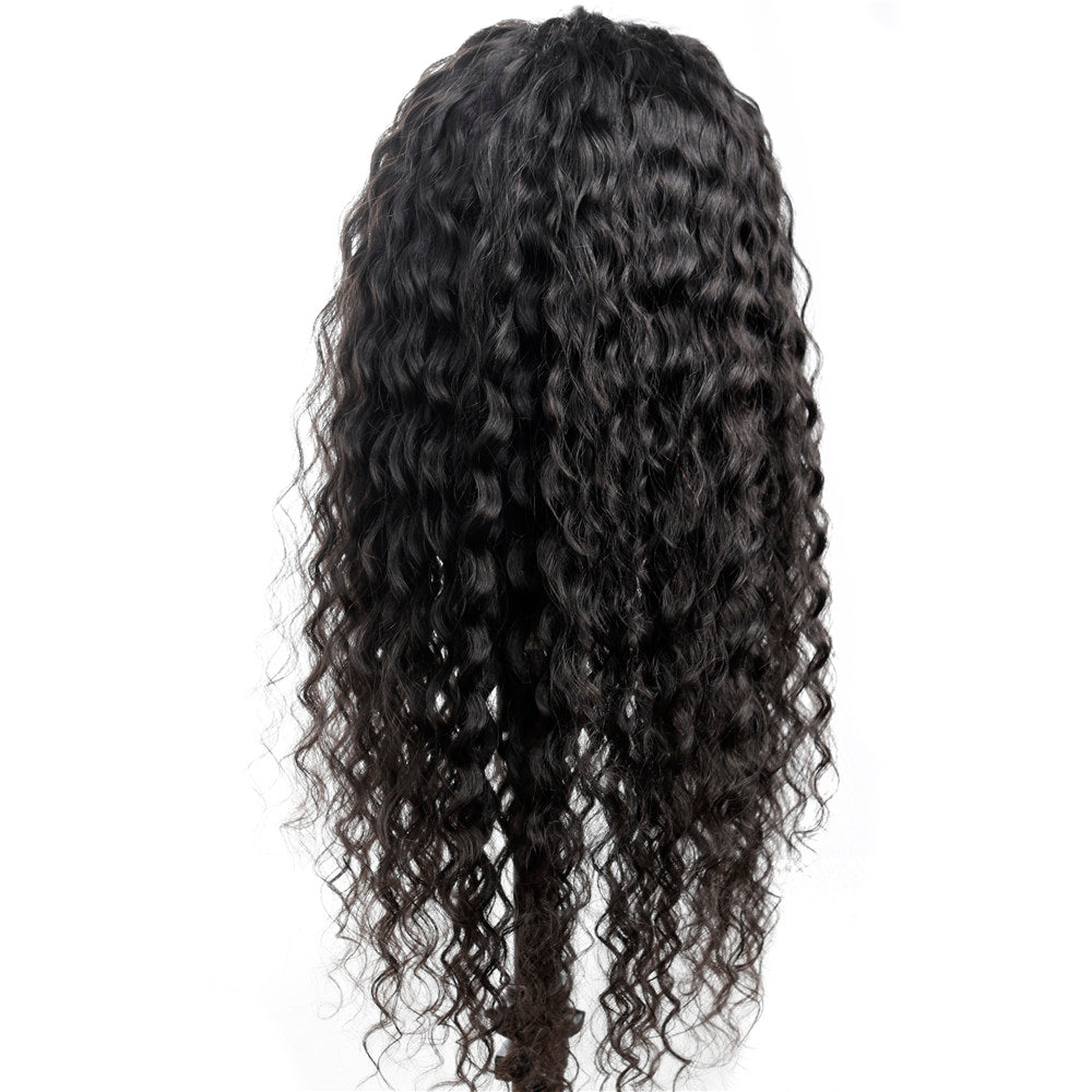 13x6 Human Hair Water Wave Wig 150%