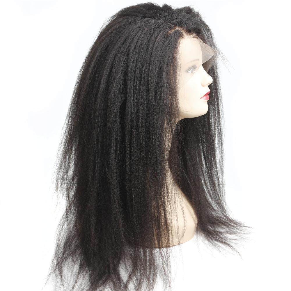 HD 13x4 Lace Front Human Hair Wigs Kinky Straight - Bangsontarget