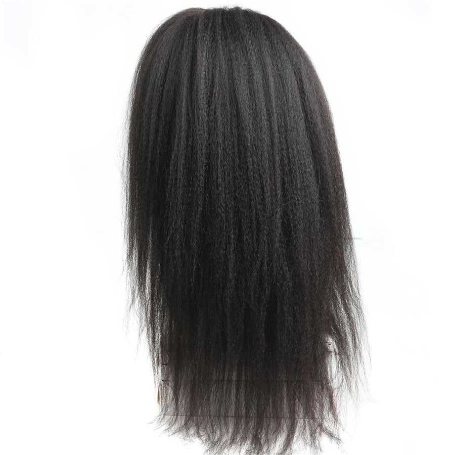 HD 13x4 Lace Front Human Hair Wigs Kinky Straight - Bangsontarget