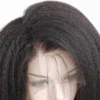 HD 13x4 Lace Front Human Hair Wigs Kinky Straight - Bangsontarget