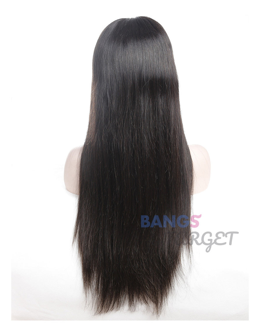 Brazilian Virgin Hair 13x6 Lace Frontal Wigs Straight - Bangsontarget