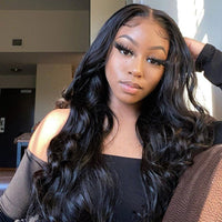 Body Wave 13x4 Lace Front Human Hair Wigs - Bangsontarget