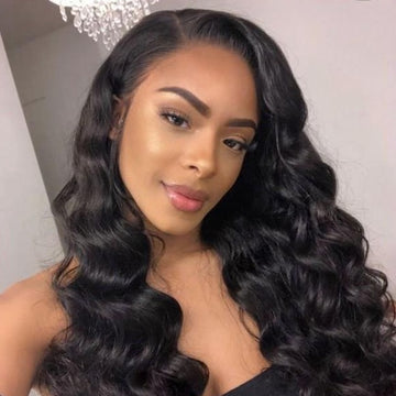 Brazilian Virgin Hair 13x6 Lace Frontal Wigs Body Wave - Bangsontarget