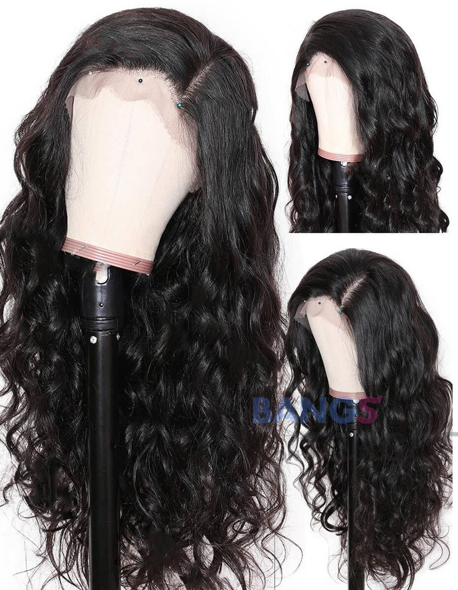 Brazilian Virgin Hair 13x6 Lace Frontal Wigs Body Wave - Bangsontarget
