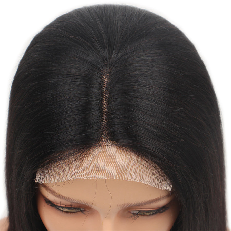 HC hair Stright BOB Wig 5x1 Lace Front Human Hair Wigs 150% Density