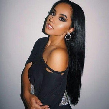 Silky Straight 13x6 Lace Frontal Wigs - Bangsontarget